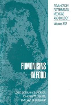portada Fumonisins in Food (en Inglés)