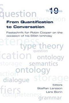 portada from quantification to conversation (en Inglés)