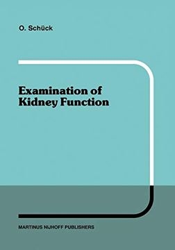 portada Examination of Kidney Function (en Inglés)