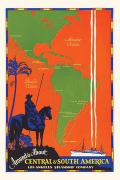 portada Vintage Journal Around & About Central and South America Travel Poster