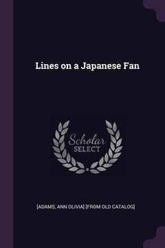 portada Lines on a Japanese Fan (in English)