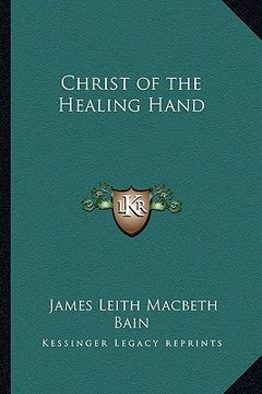 portada christ of the healing hand (in English)