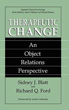 portada Therapeutic Change: An Object Relations Perspective (Nato Science Series b: ) 