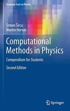 portada Computational Methods in Physics: Compendium for Students (Graduate Texts in Physics) (en Inglés)
