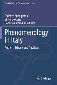 portada Phenomenology in Italy: Authors, Schools and Traditions (en Inglés)