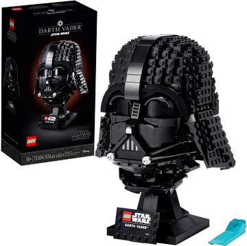 portada Lego™ - Star Wars Darth Vader casco Lego™ kit de construcción coleccionable, nuevo 2021 (834 piezas)