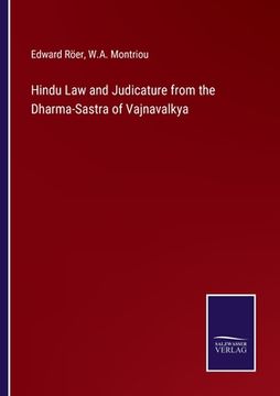 portada Hindu Law and Judicature from the Dharma-Sastra of Vajnavalkya (en Inglés)