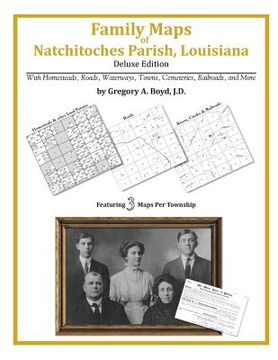 portada Family Maps of Natchitoches Parish, Louisiana (en Inglés)