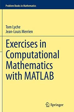 portada Exercises in Computational Mathematics With Matlab (en Inglés)