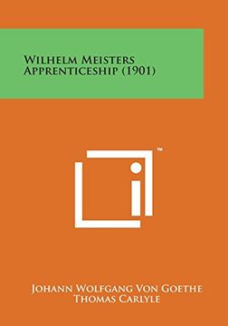 portada Wilhelm Meisters Apprenticeship (1901)