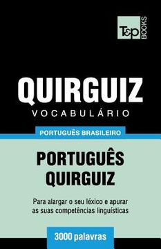 portada Vocabulário Português Brasileiro-Quirguiz - 3000 palavras (en Portugués)