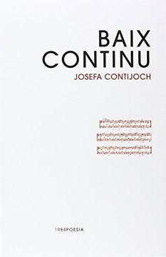 portada Baix Continu (1984poesia) (en Catalá)