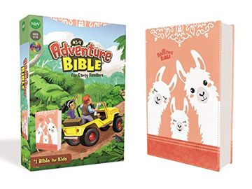portada Nirv, Adventure Bible for Early Readers, Leathersoft, Coral, Full Color: New International Reader'S Version, Peach, Leathersoft (en Inglés)