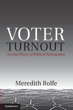 portada Voter Turnout: Comparative Perspectives (Political Economy of Institutions and Decisions) (in English)