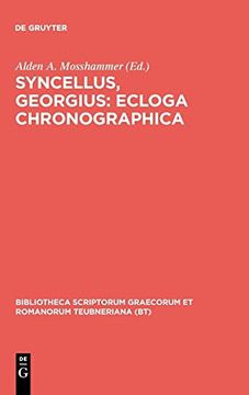 portada Syncellus, Georgius: Ecloga Chronographica 