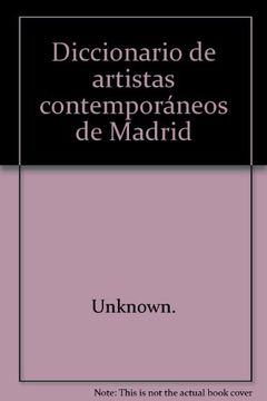 portada Diccionario de artistas contemporáneos de Madrid (in Spanish)