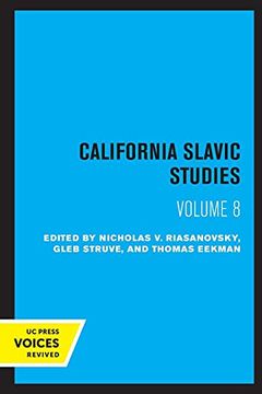 portada California Slavic Studies, Volume Viii: 8 