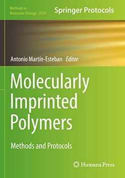 portada Molecularly Imprinted Polymers: Methods and Protocols (Methods in Molecular Biology) (en Inglés)