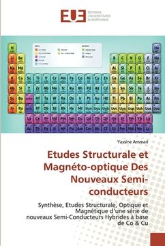portada Etudes Structurale et Magnéto-optique Des Nouveaux Semi-conducteurs (en Francés)