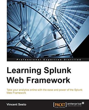 portada Learning Splunk web Framework (en Inglés)