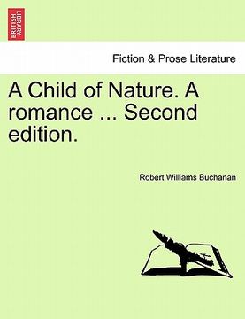 portada a child of nature. a romance, vol. iii second edition.