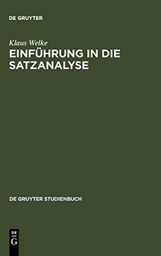 portada Einführung in die Satzanalyse: Die Bestimmung der Satzglieder im Deutschen (en Alemán)