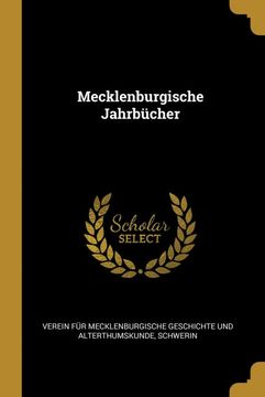 portada Mecklenburgische Jahrbücher (in German)