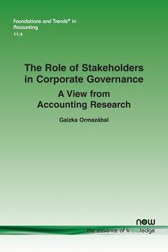 portada The Role of Stakeholders in Corporate Governance: A View from Accounting Research (in English)