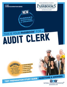 portada Audit Clerk (C-1907): Passbooks Study Guide Volume 1907 (en Inglés)