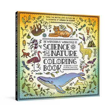 portada The Wondrous Workings of Science and Nature Coloring Book: 40 Line Drawings to Color (in English)