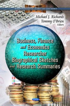 portada business, finance and economcs researcher biographical sketches and research summaries