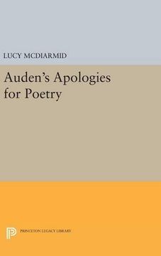 portada Auden's Apologies for Poetry (Princeton Legacy Library) (en Inglés)