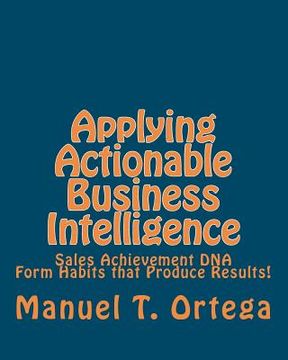 portada applying actionable business intelligence (en Inglés)