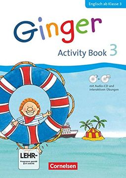 portada Ginger - Allgemeine Ausgabe - Neubearbeitung / 3. Schuljahr - Activity Book mit Interaktiven Übungen auf Scook. De: Mit Cd-Rom und Audio-Cd