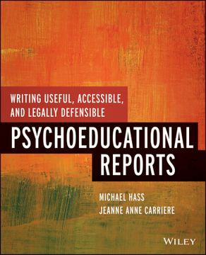 portada Writing Useful, Accessible, And Legally Defensible Psychoeducational Reports (en Inglés)