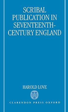 portada Scribal Publication in Seventeenth-Century England (in English)