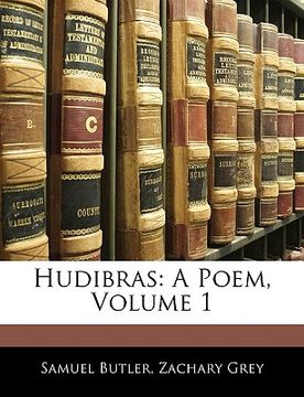 portada hudibras: a poem, volume 1