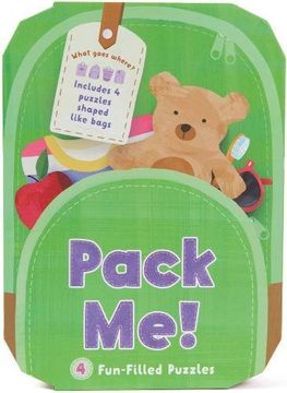 portada Pack Me! 4 Fun-Filled Puzzles (Puzzle Books) (in English)