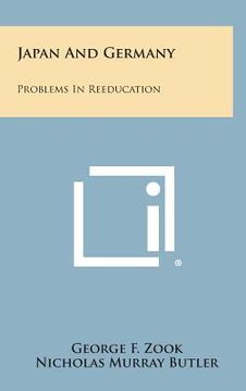 portada Japan and Germany: Problems in Reeducation (en Inglés)