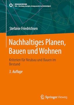 portada Nachhaltiges Planen, Bauen und Wohnen (en Alemán)