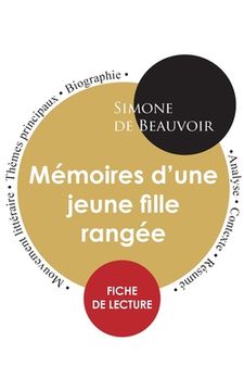 portada Fiche de lecture Mémoires d'une jeune fille rangée (Étude intégrale) (en Francés)