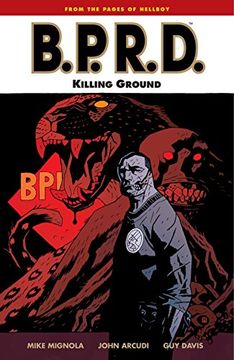 portada B. P. R. D. Volume 8: Killing Ground: Killing Ground v. 8 (B. P. R. D. (Graphic Novels)) (in English)