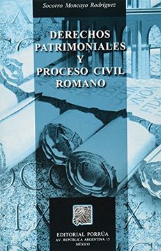 portada derechos patrimoniales y proceso civil romano 1/ed