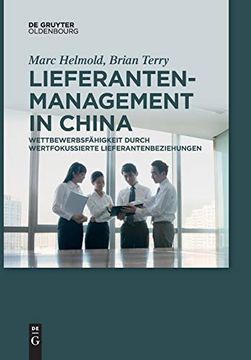 portada Lieferantenmanagement in China (in German)