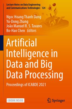 portada Artificial Intelligence in Data and Big Data Processing: Proceedings of Icabde 2021 (in English)