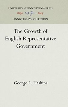 portada The Growth of English Representative Government (in English)