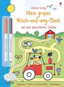 portada Mein Großes Wisch-Und-Weg-Buch: Mit Abwischbaren Stiften (en Alemán)
