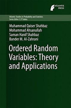 portada Ordered Random Variables: Theory and Applications (Atlantis Studies in Probability and Statistics)