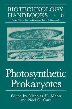 portada Photosynthetic Prokaryotes (en Inglés)