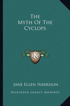 portada the myth of the cyclops (en Inglés)